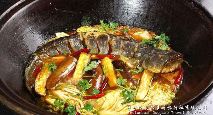 阿爾山美食野生魚