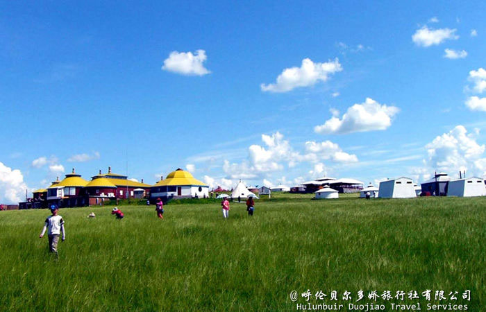 呼倫貝爾金帳汗草原