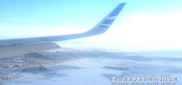 呼倫貝爾冬季景色