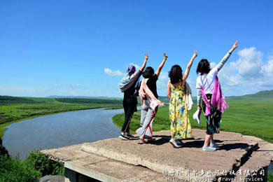 呼倫貝爾邊境線旅游_民族之